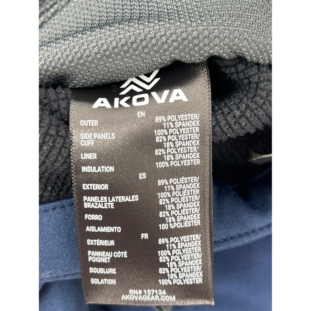 Akova‎ Kids Jacket Coat Navy Blue Full Zip Size 8